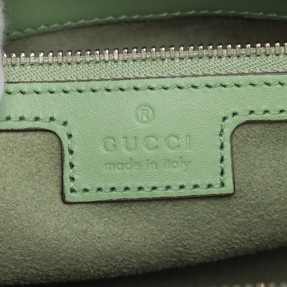 Luxury Gucci Petite GG Small Tote Bag Light Green