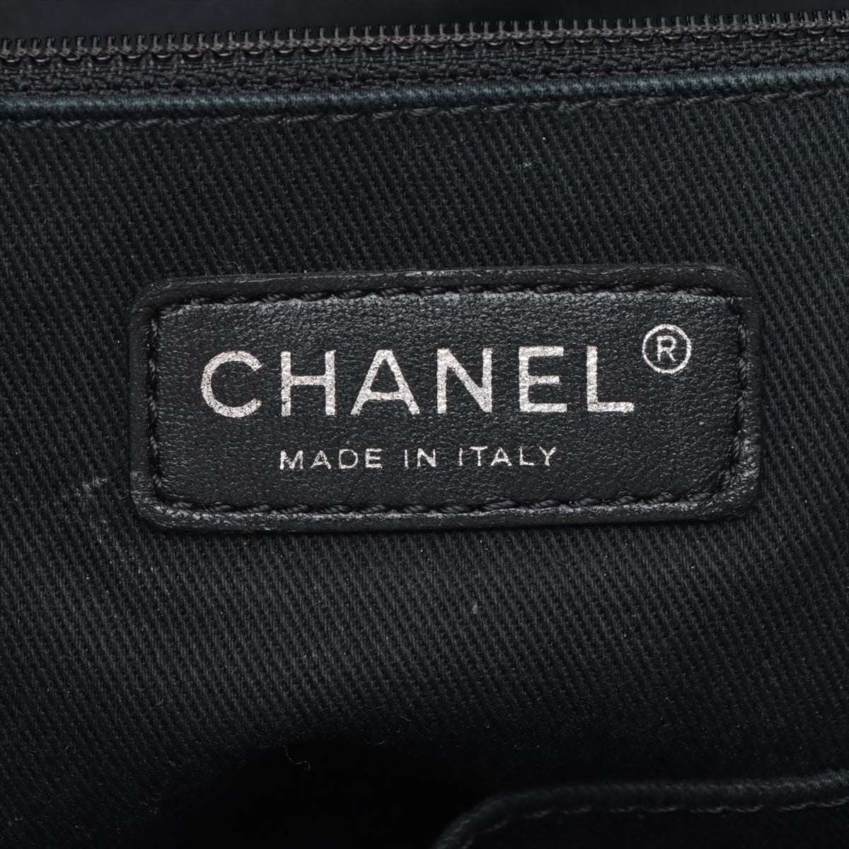 Chanel Deauville MM Canvas Chain Tote Bag Gray * PREORDER *