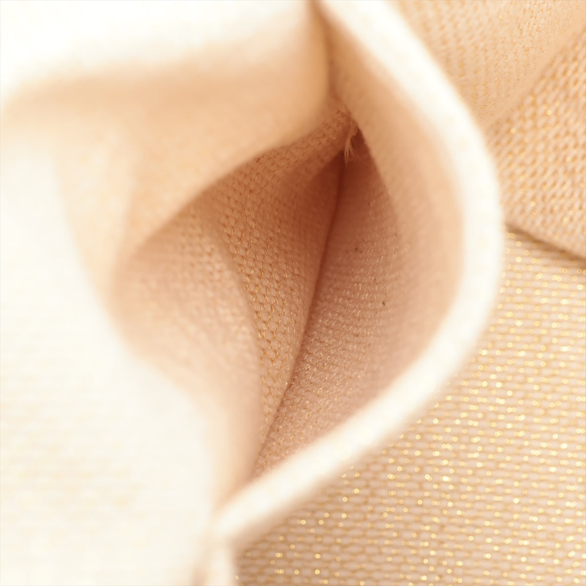 Chanel Logo Cotton Fringe Tote Bag Ivory