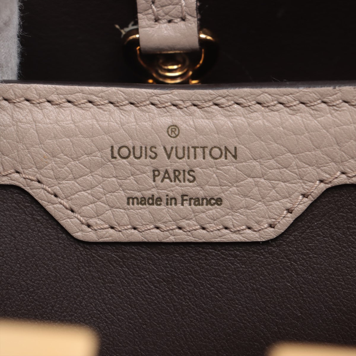 Louis Vuitton Capucines MM Galet