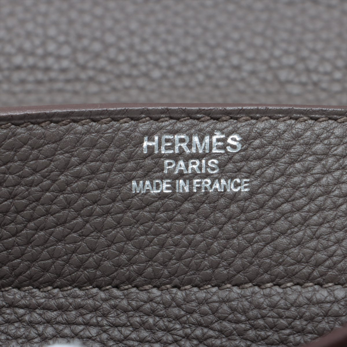Hermès Sac Depeche 38 Taurillon Clemence Handbag Etain * PREORDER *