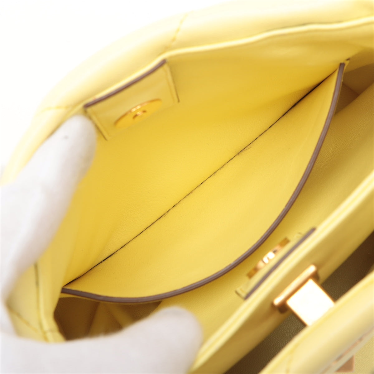 Valentino Garavani Roman Stud Leather Shoulder Bag Yellow * PREORDER *