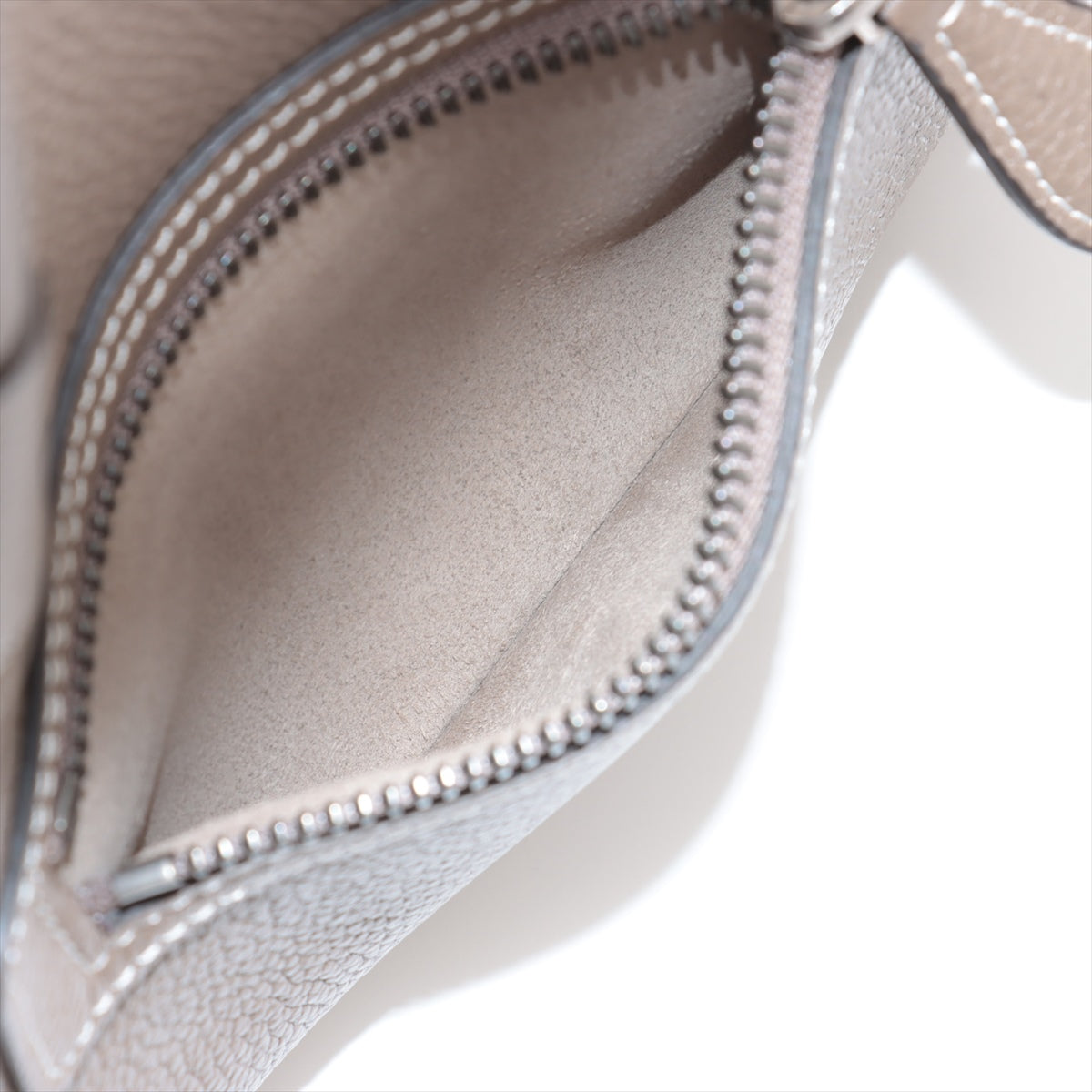 Luxury Buy Second Hand Celine Luggage Micro Leather Shopper Handbag Greige