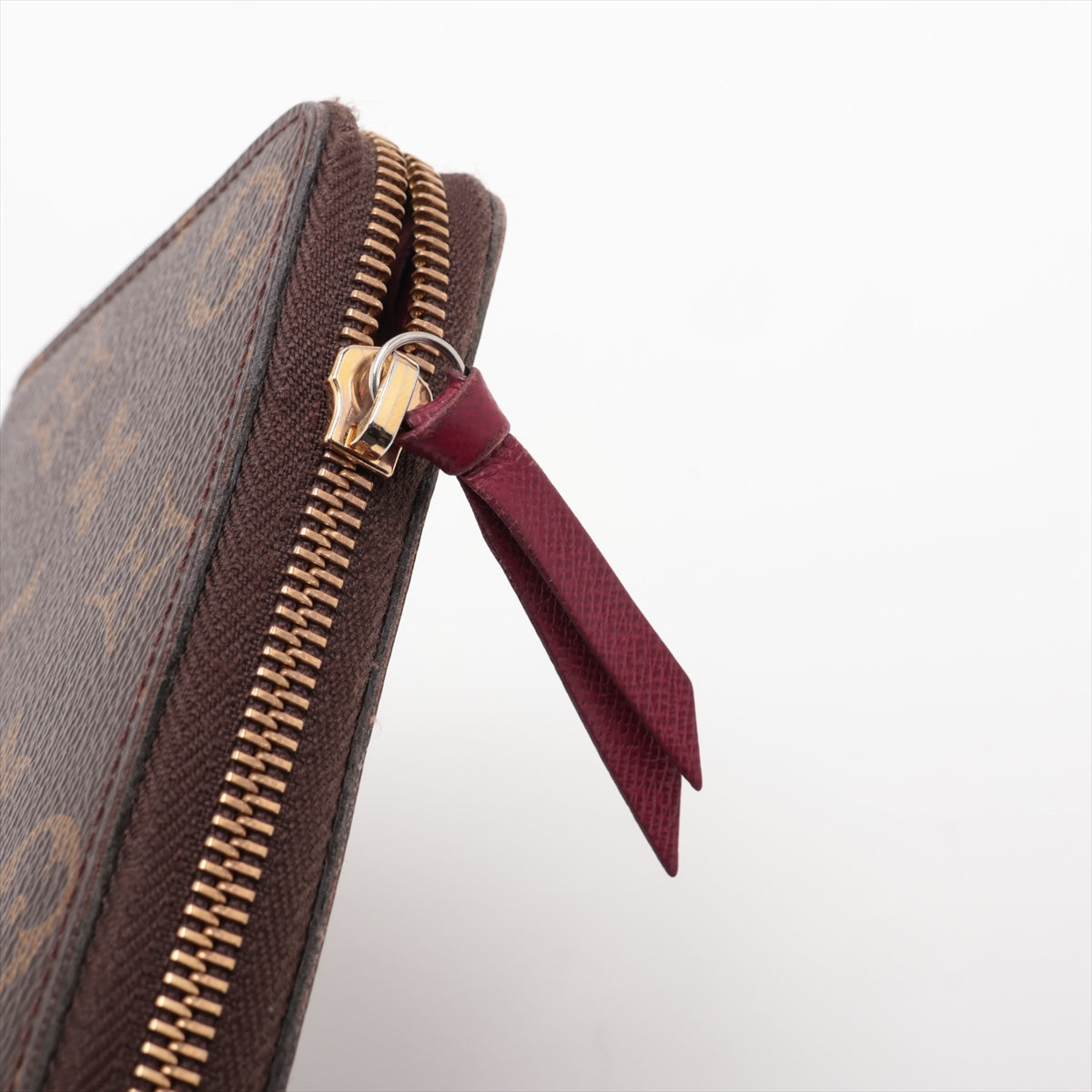 Louis Vuitton Monogram Clemence Long Wallet Fuchsia