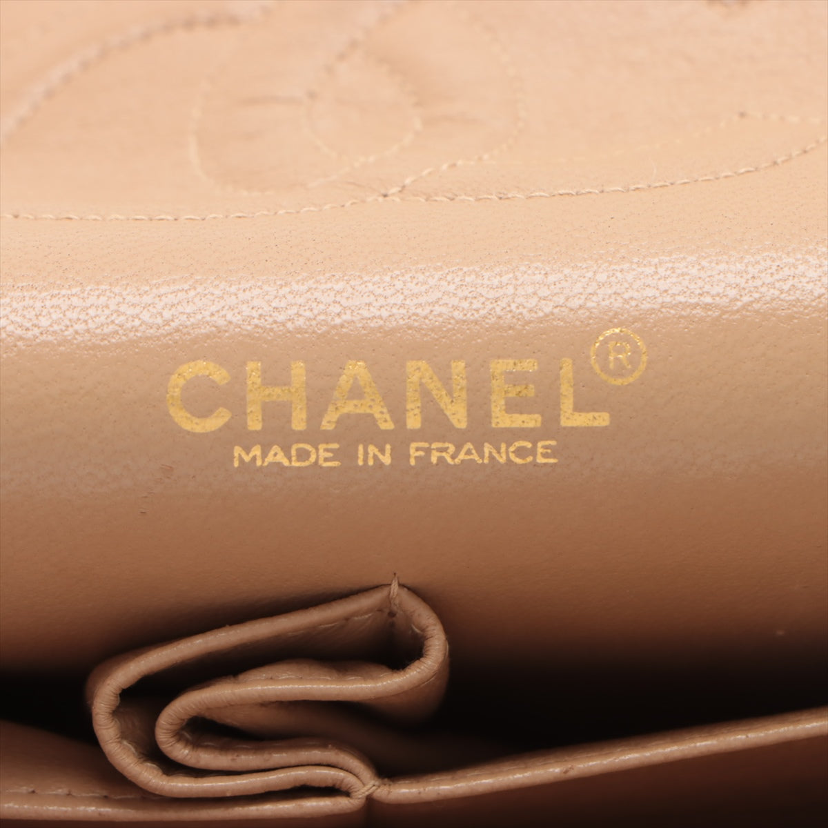 Chanel CC Logo Matelasse 25 Lambskin Double Flap Double Chain Bag Beige * PREORDER *