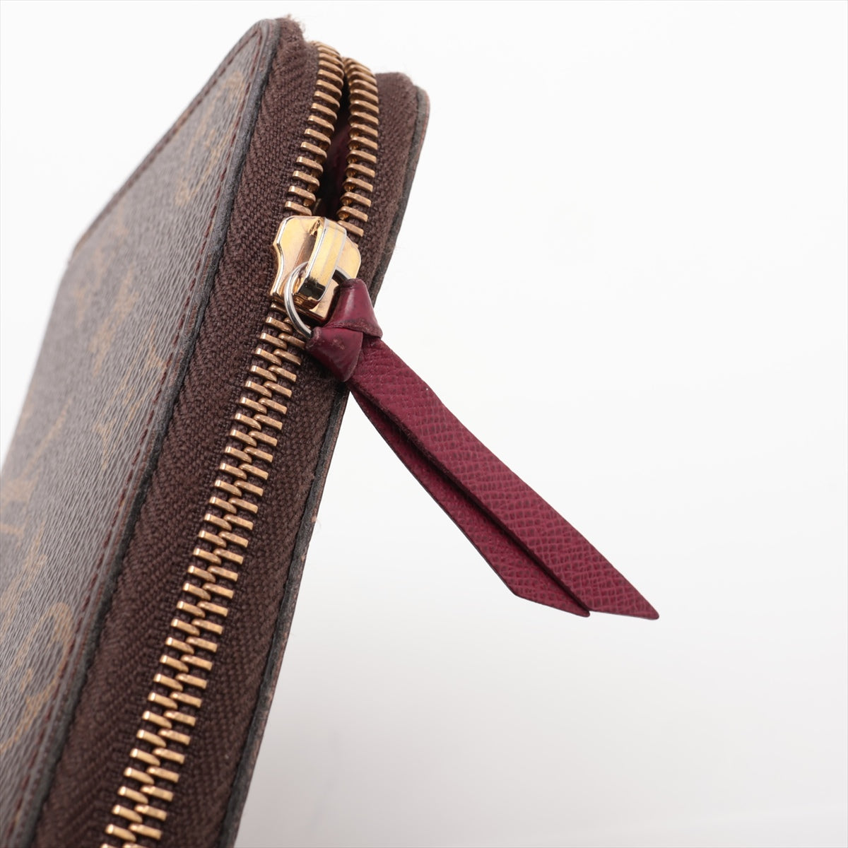 Louis Vuitton Monogram Clemence Long Wallet Fuchsia