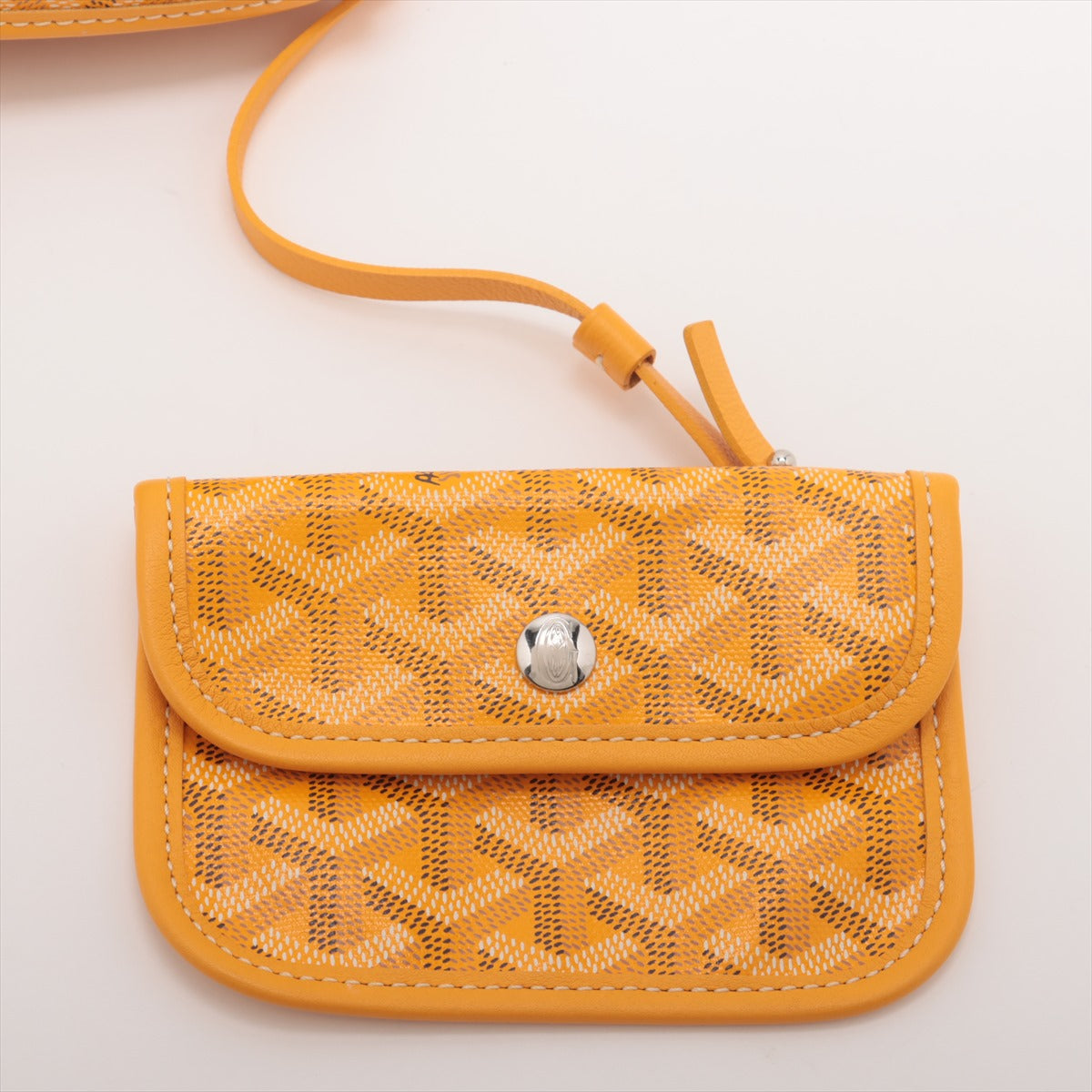 Preloved Goyard Anjou Mini Tote Bag Yellow