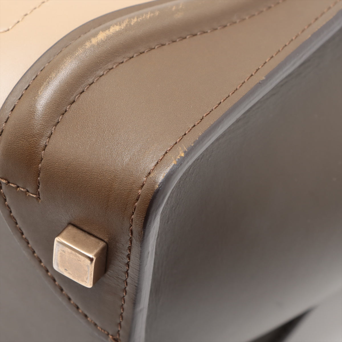 Celine Luggage Micro Shopper Handbag Brown x Beige * PREORDER *