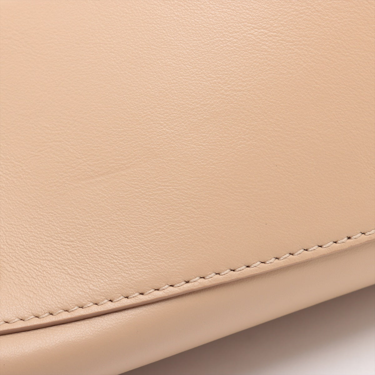 Authentic Tod's T Timeless Leather Two-Way Shoulder Bag Beige