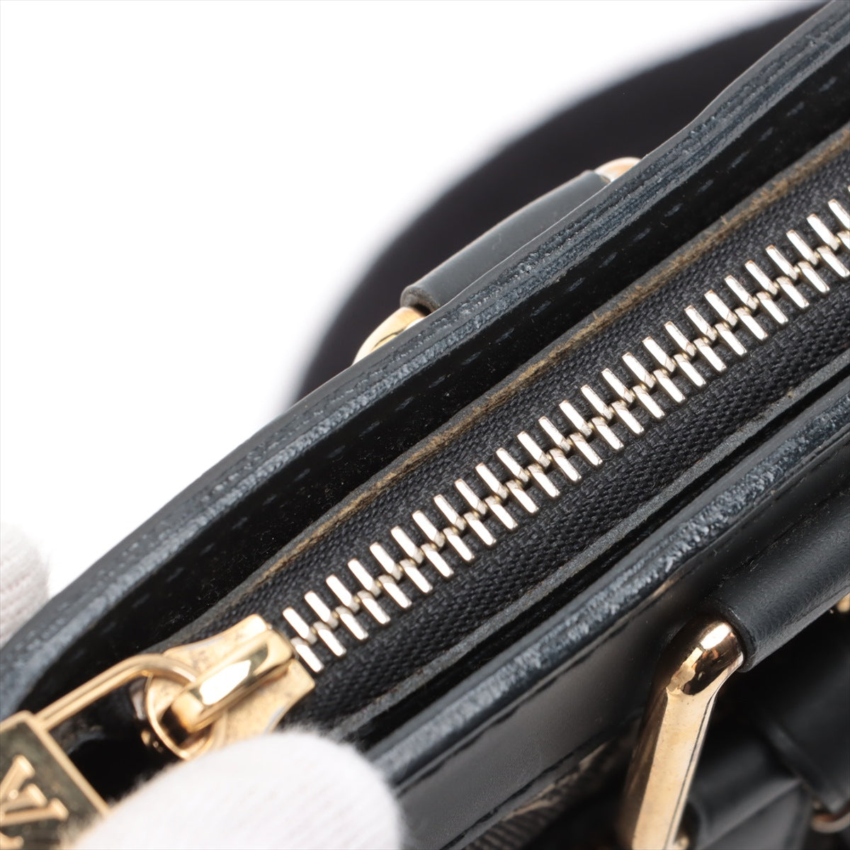 Authentic Buy Second Hand Louis Vuitton Monogram Mini Lin Lucille PM Black