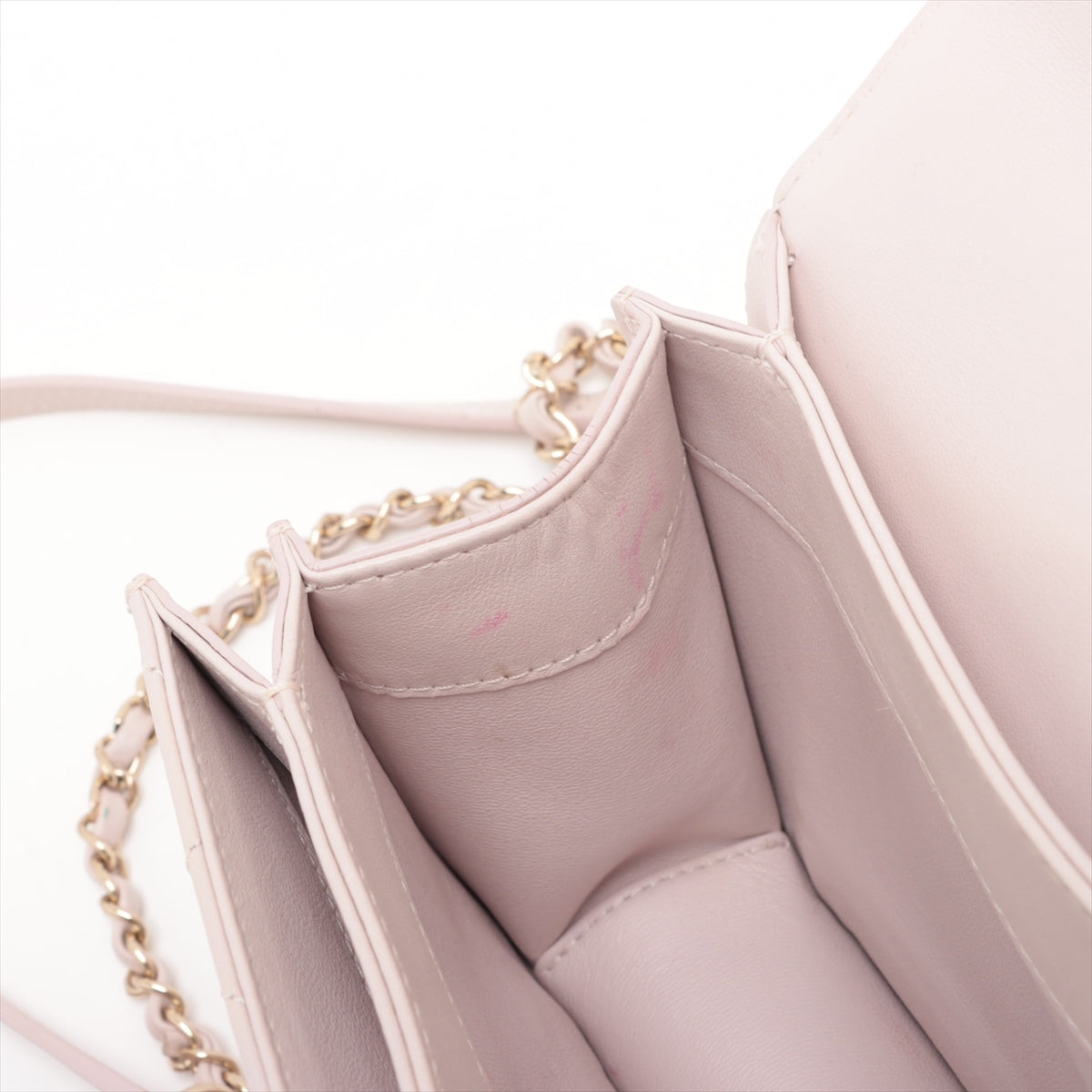 Chanel CC Logo Matelasse Lambskin Two-Way Chain Shoulder Bag Pink * PREORDER *