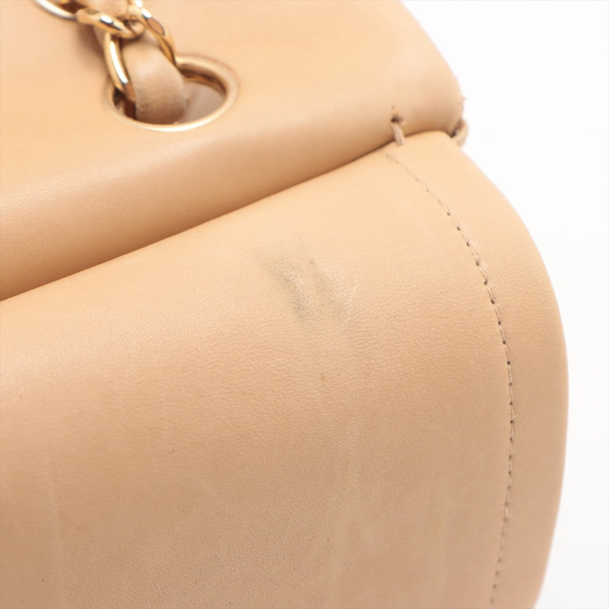Chanel CC Logo Matelasse 25 Lambskin Double Flap Double Chain Bag Beige * PREORDER *