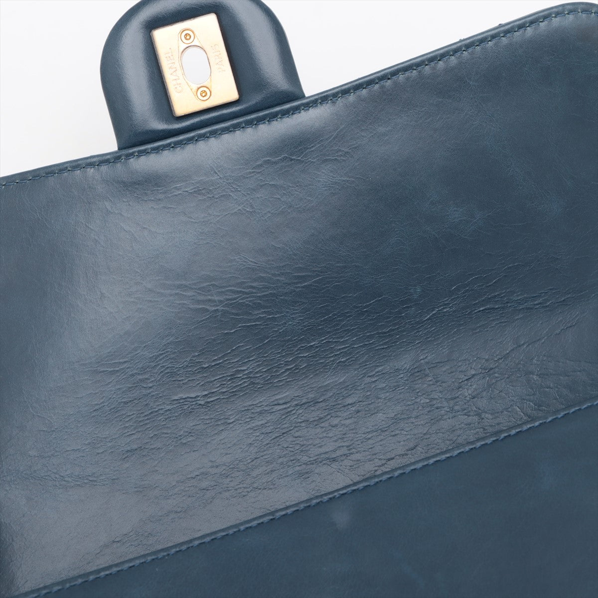 Chanel CC Logo Mini Matelasse Leather Chain Shoulder Bag Blue * PREORDER *