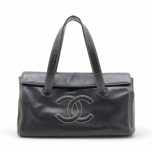 Chanel CC Logo Caviar Skin Duffle Bag Black * PREORDER *