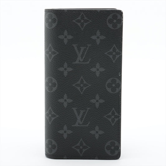 Louis Vuitton Monogram Eclipse Brazza Wallet Black * PREORDER *