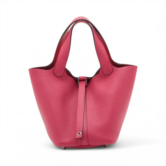 Hermès Picotin Lock 18 PM Taurillon Clemence Rose Mexico * PREORDER *