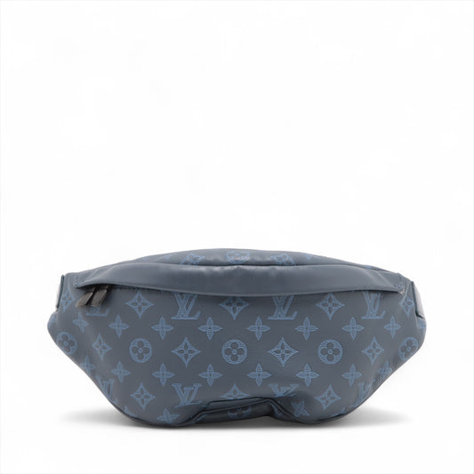 Louis Vuitton Monogram Shadow Discovery Bumbag PM Blue * PREORDER *