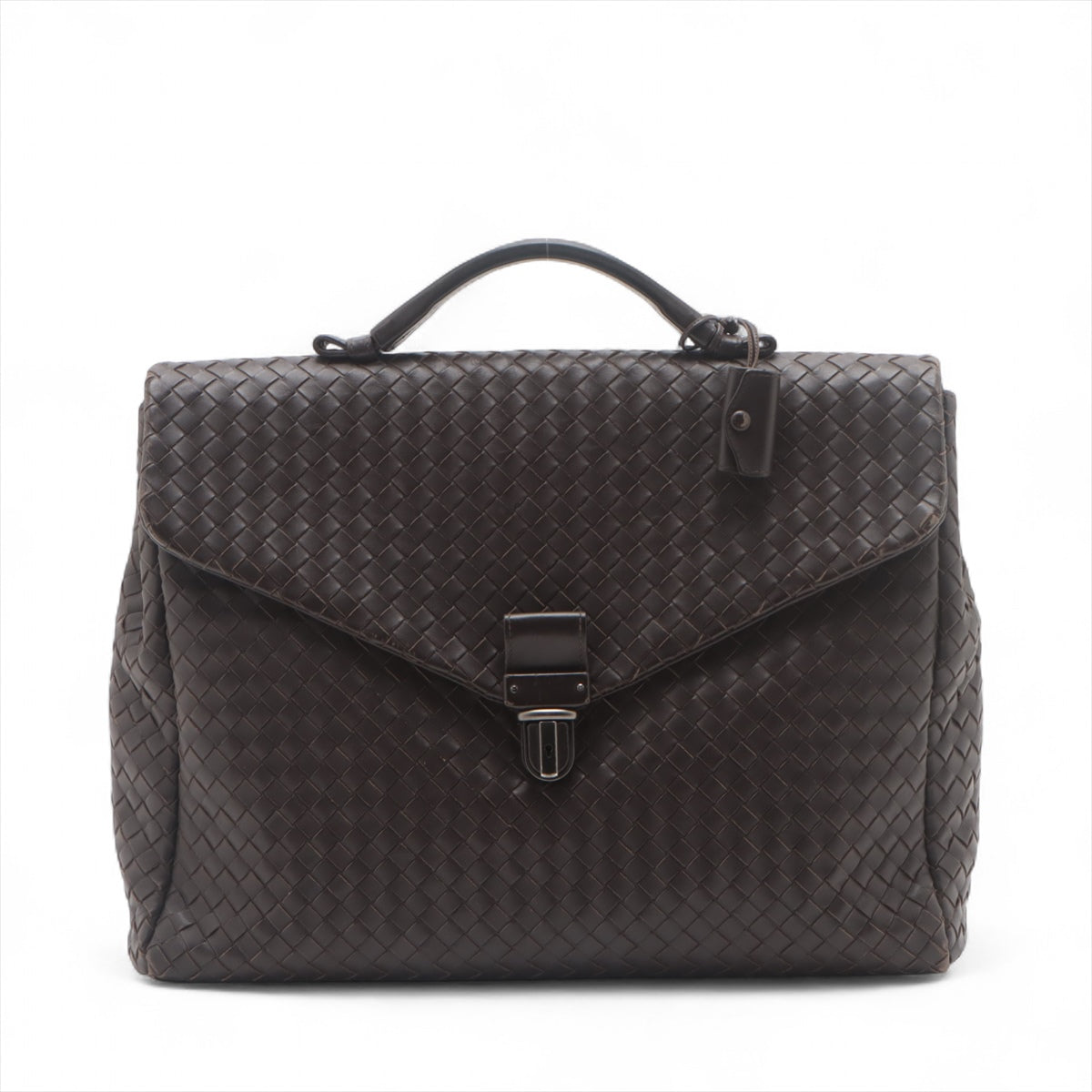 Bottega Veneta Intrecciato Leather Business Bag Brown * PREORDER *