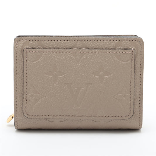 Louis Vuitton Monogram Empreinte Clea Compact Wallet Tourterelle * PREORDER *