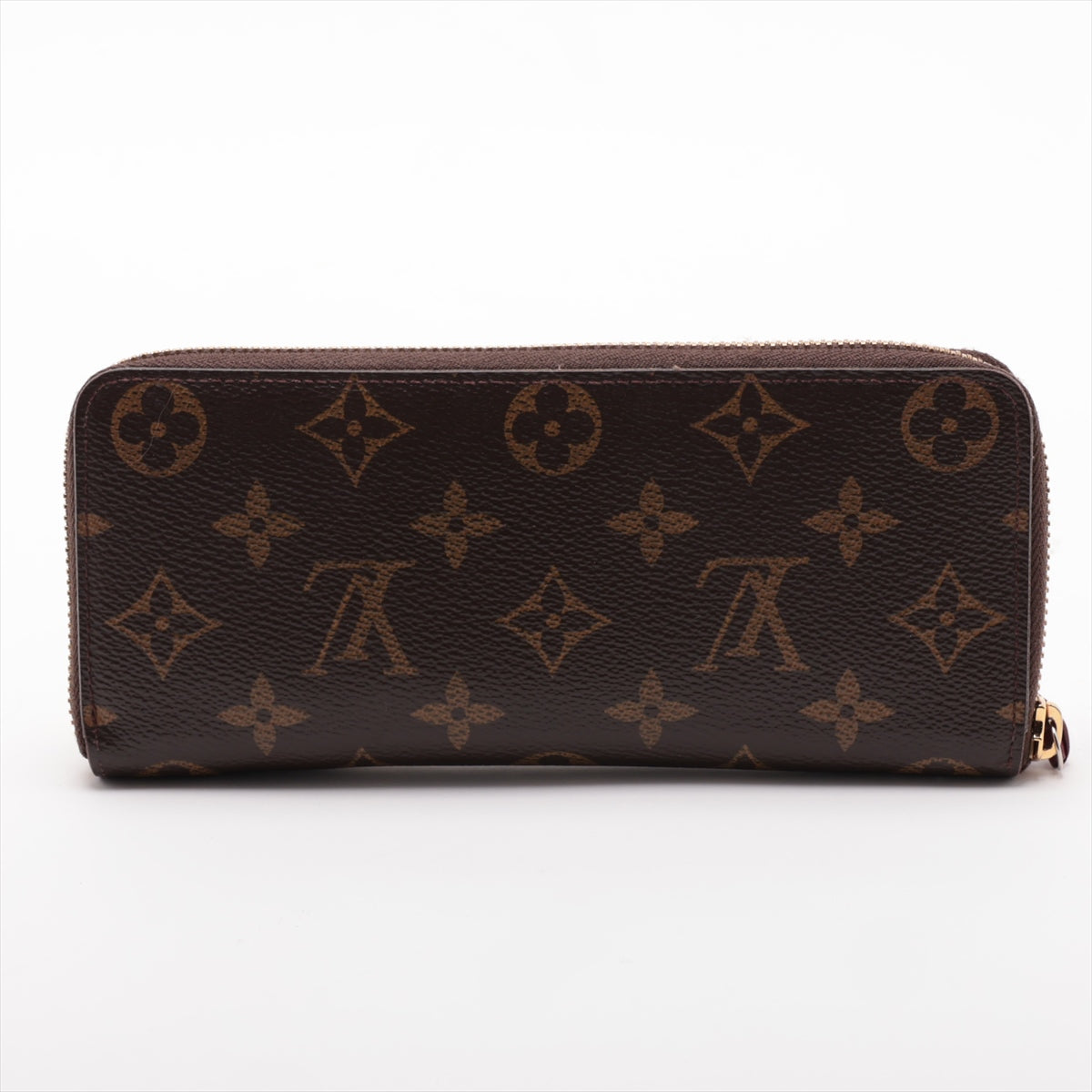 Louis Vuitton Monogram Clemence Long Wallet Fuchsia