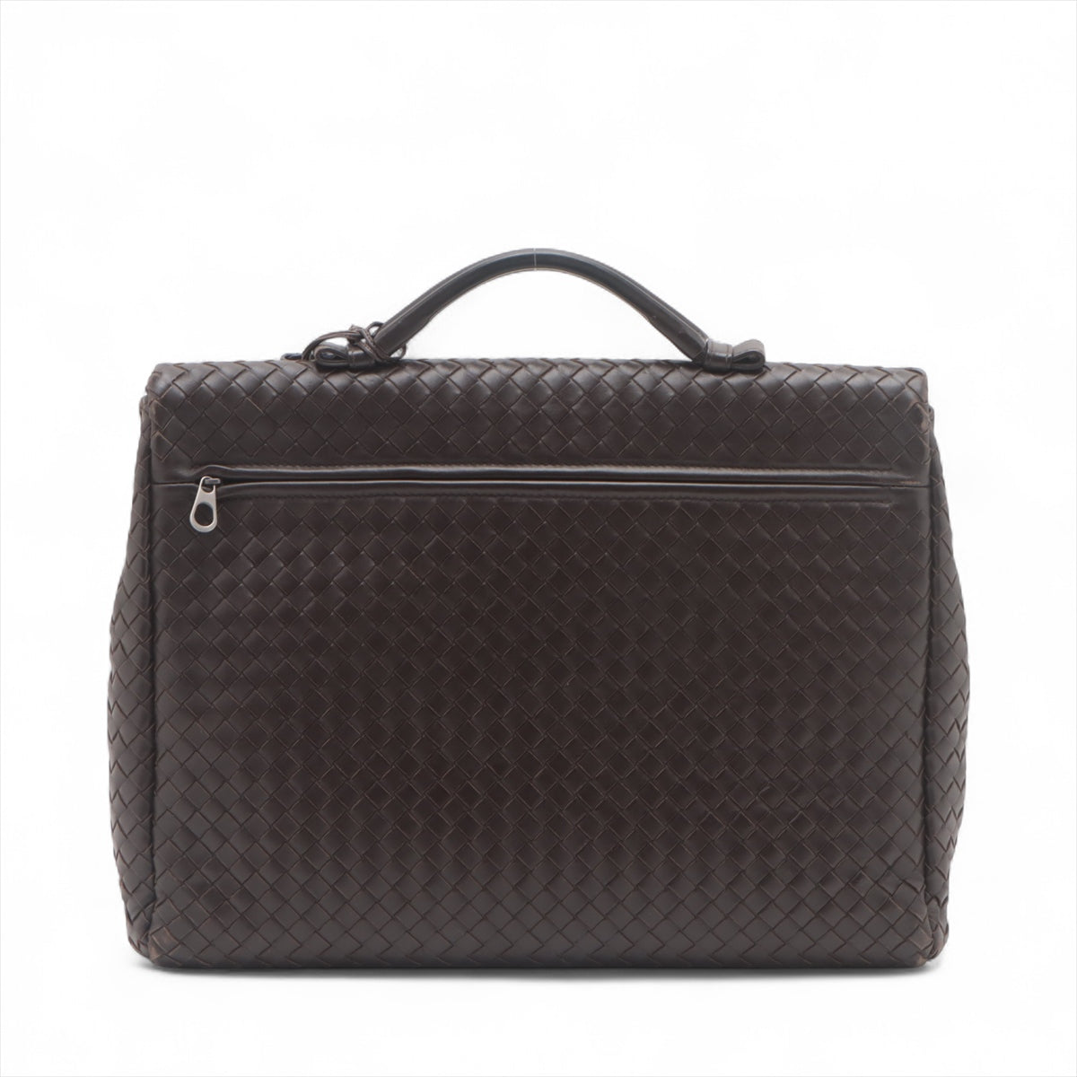 Bottega Veneta Intrecciato Leather Business Bag Brown * PREORDER *