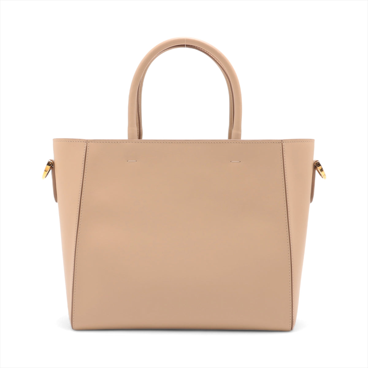 #1 Tod's T Timeless Leather Two-Way Shoulder Bag Beige