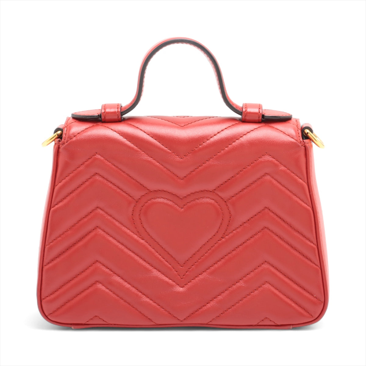 Gucci GG Marmont Leather Two-Way Shoulder Bag Red * PREORDER *