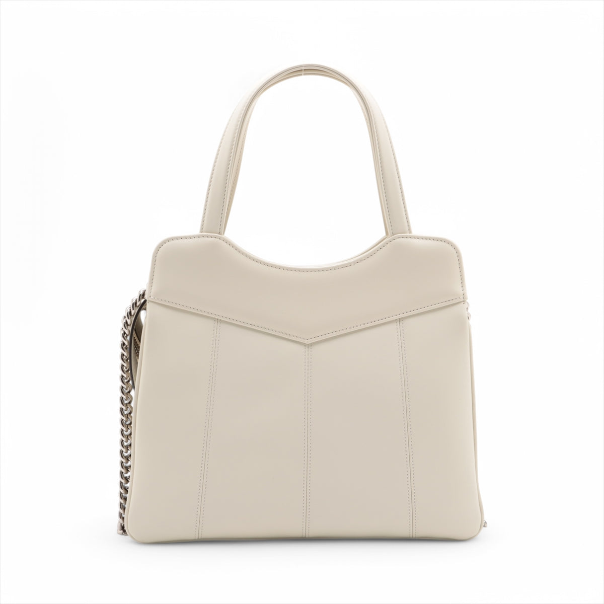 #1 Gucci Petite GG Small Tote Bag White