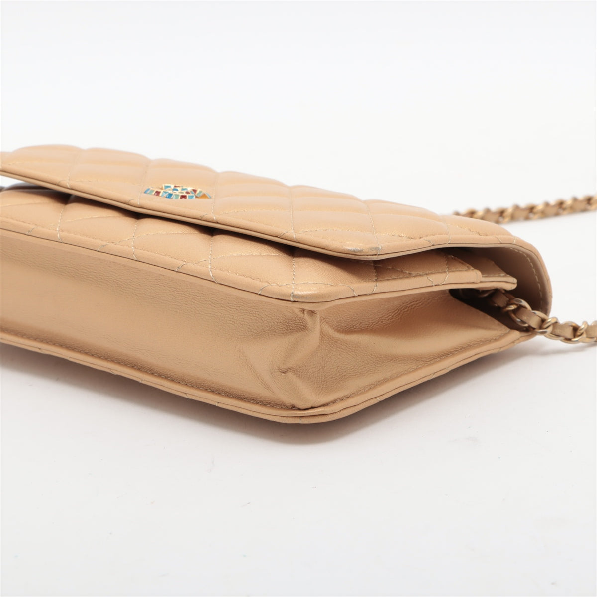 Chanel Multicolor CC Logo Matelasse Lambskin Chain Shoulder Bag Gold * PREORDER *