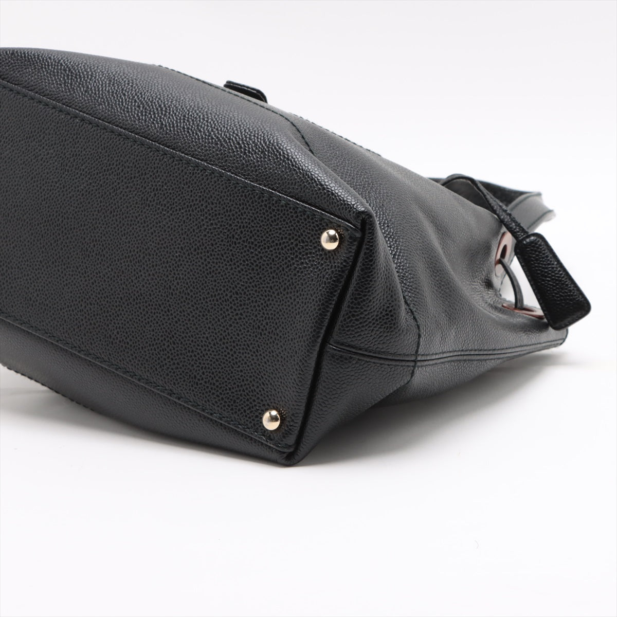 Chanel CC Logo Caviar Skin Drawstring Tote Bag Black * PREORDER *