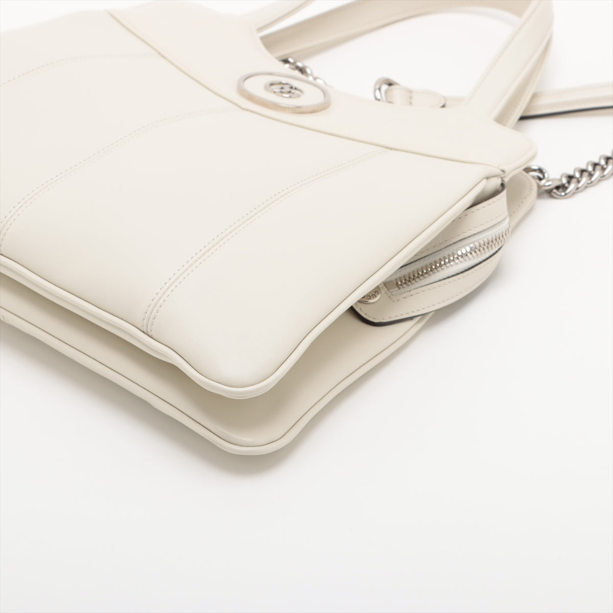 Buy Gucci Petite GG Small Tote Bag White