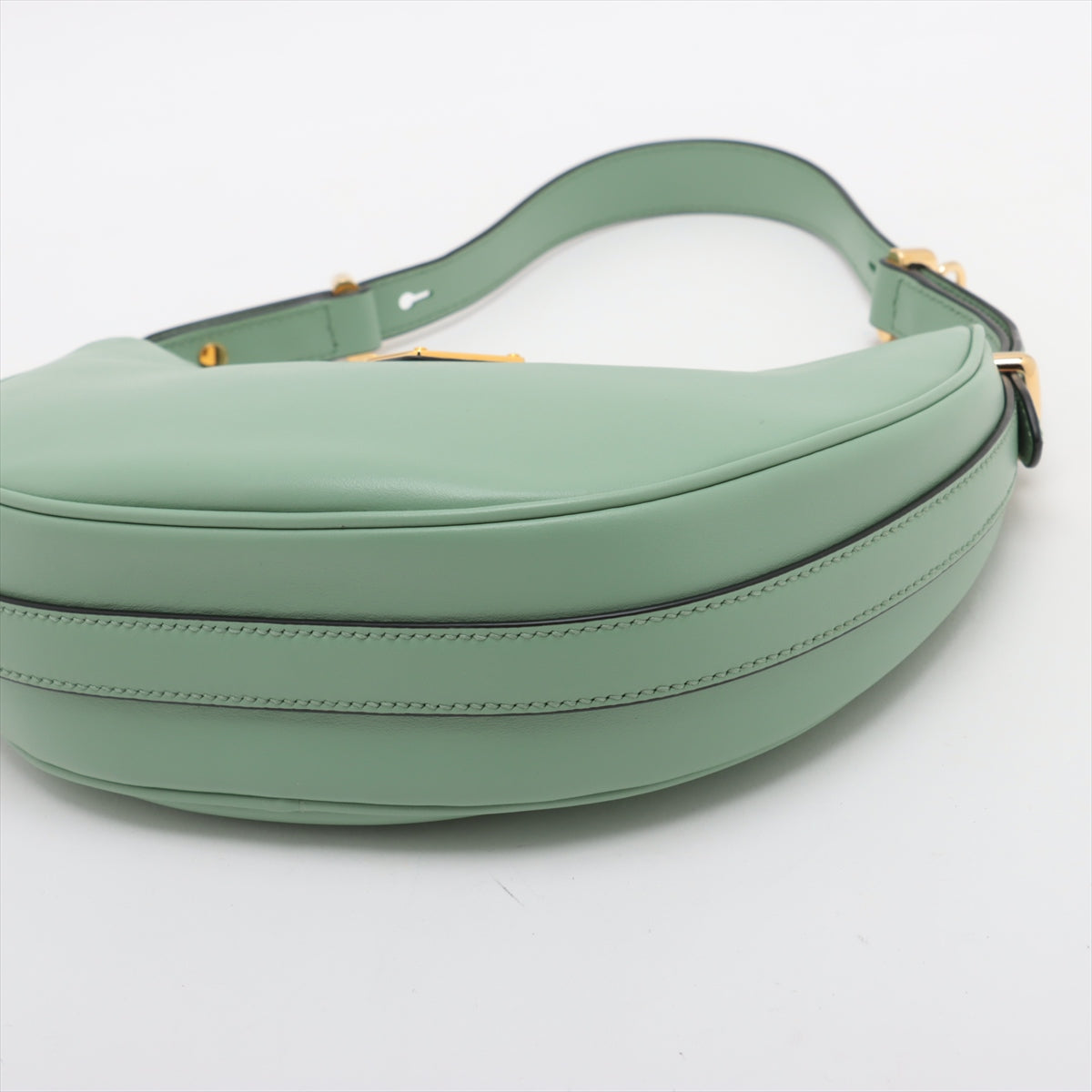 Prada Arque Leather Two-Way Shoulder Bag Sage Green * PREORDER *