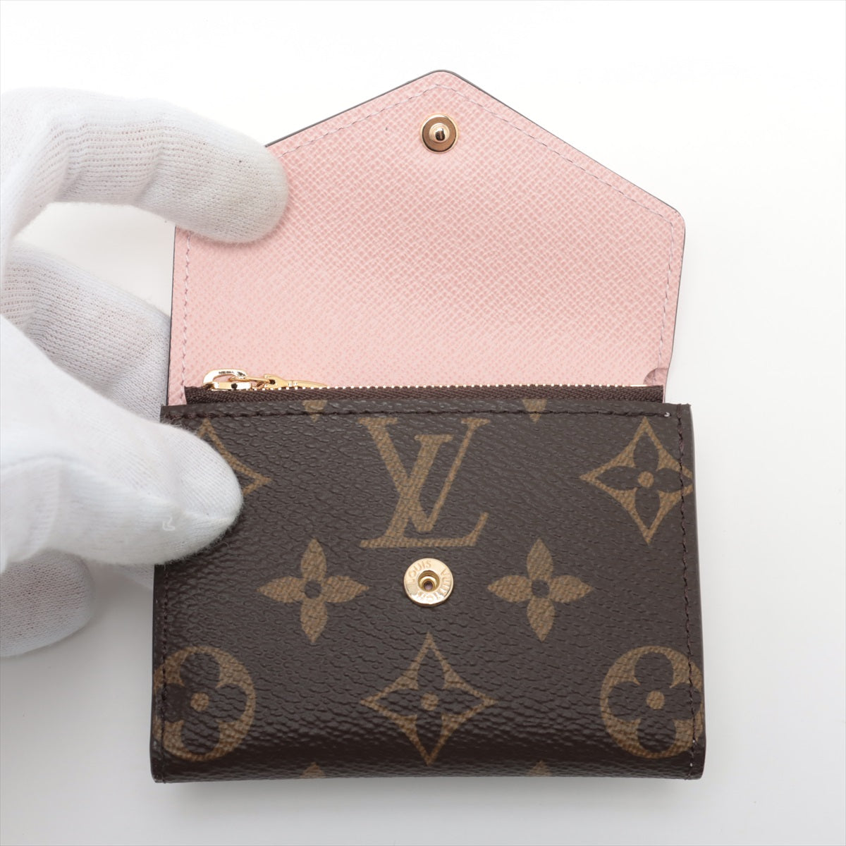 Louis Vuitton Monogram Portefeuille Zoé Rose Ballerine * PREORDER *