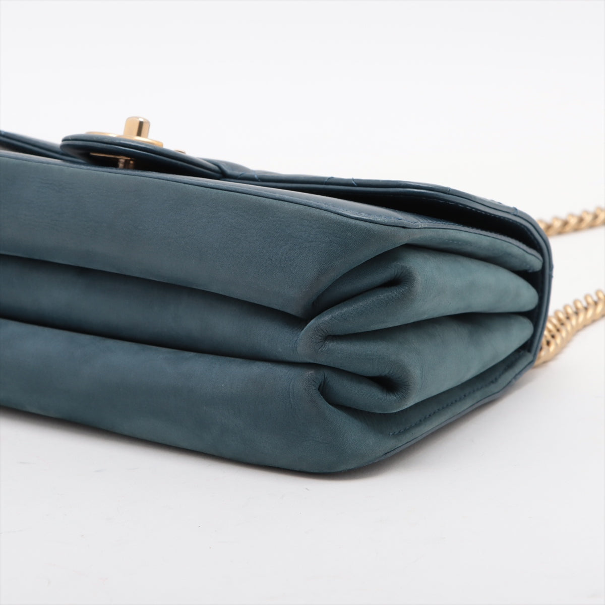 Chanel CC Logo Mini Matelasse Leather Chain Shoulder Bag Blue * PREORDER *