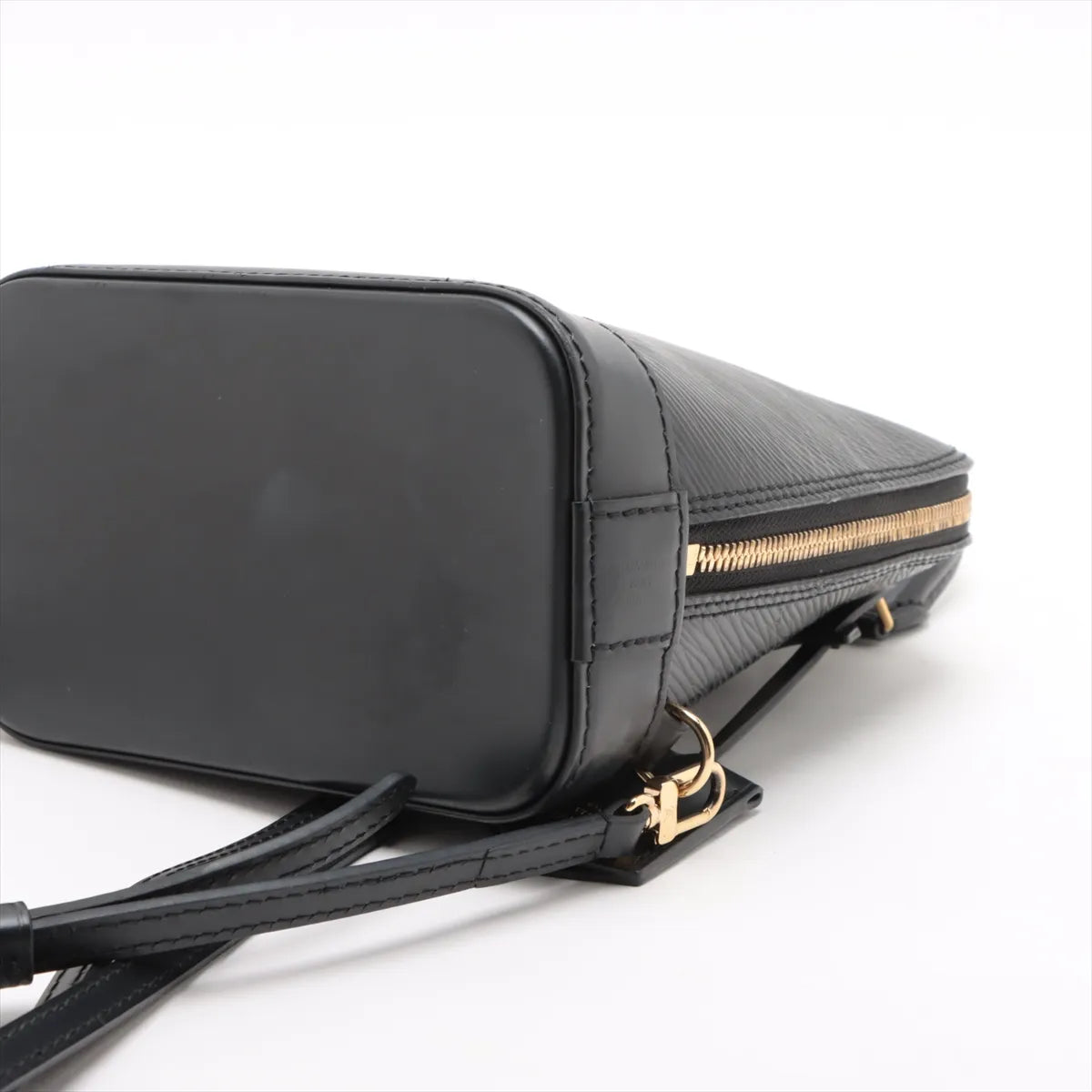 Buy Buy Second Hand Louis Vuitton Epi Alma Backpack Black