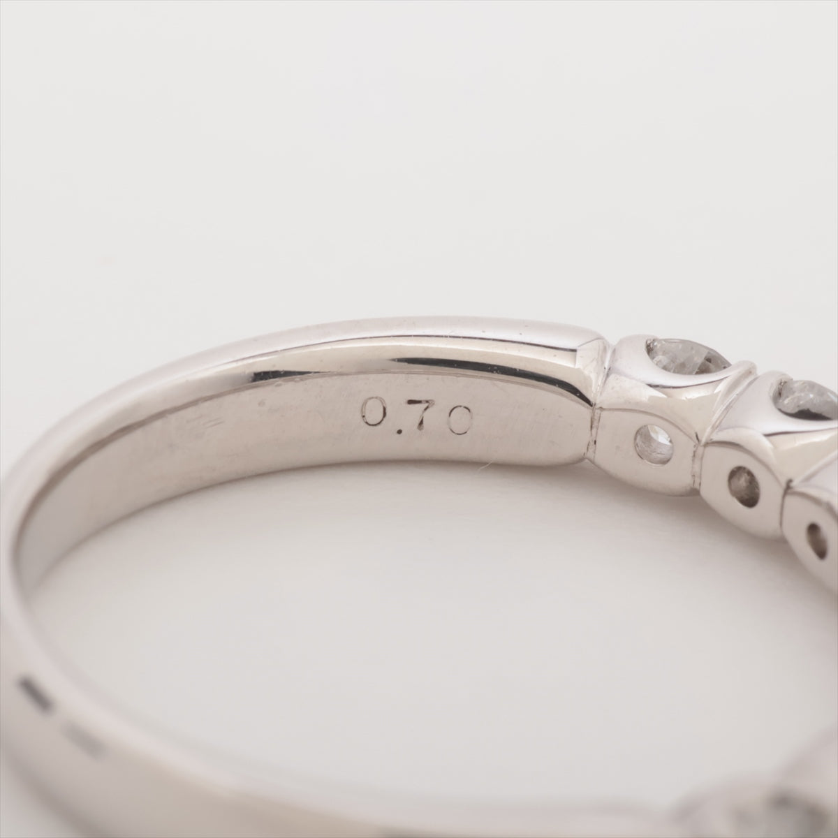 Ponte Vecchio Diamond Ring Platinum