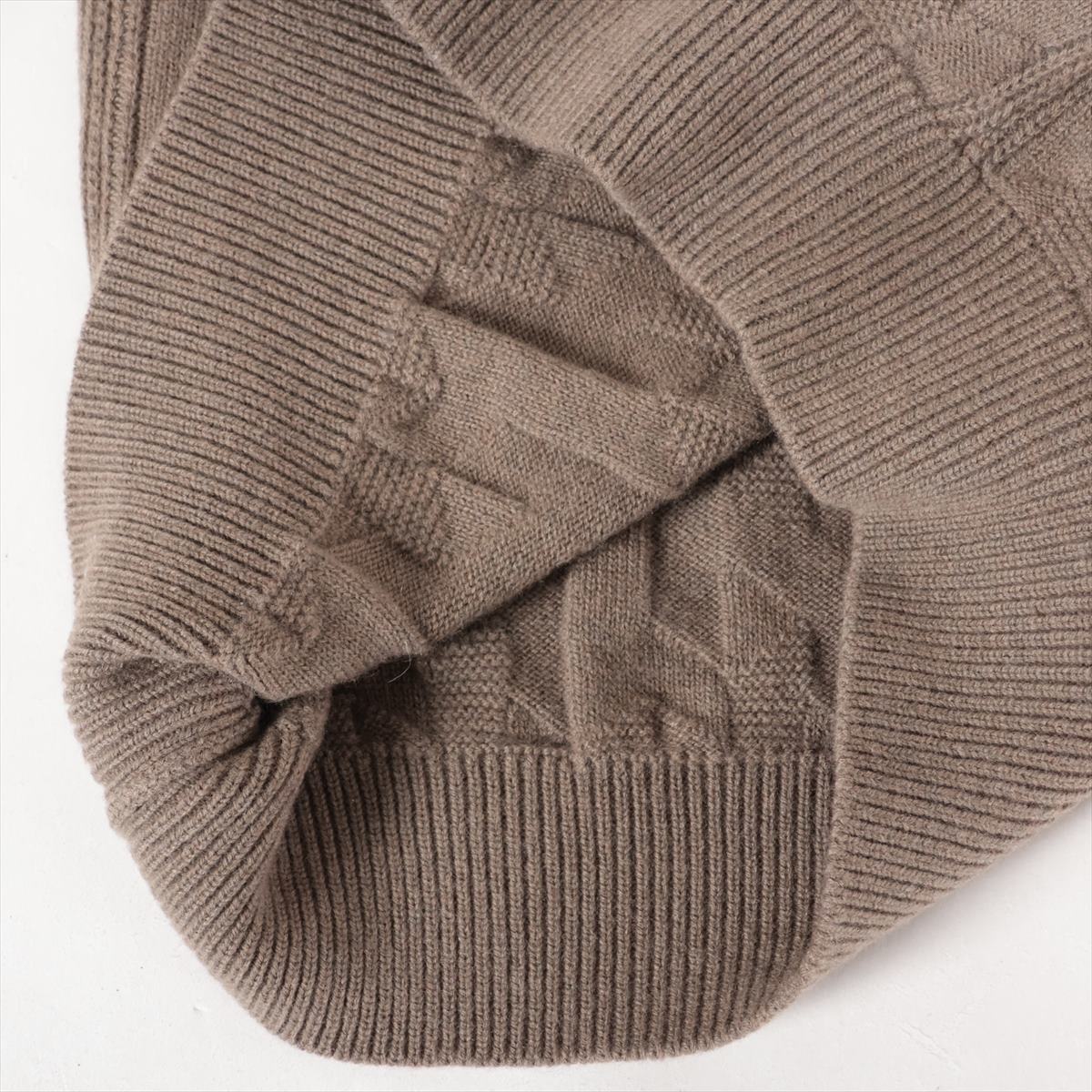 Hermès H Wool Knit Brown