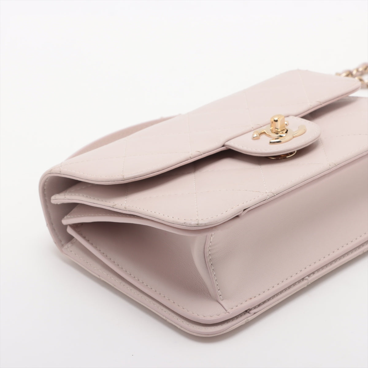 Chanel CC Logo Matelasse Lambskin Two-Way Chain Shoulder Bag Pink * PREORDER *