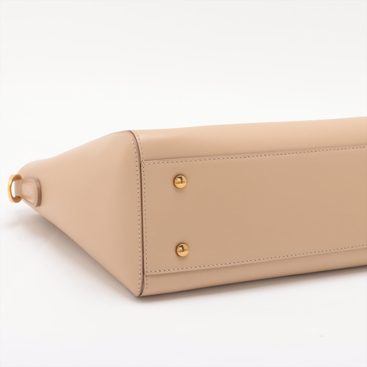 Best Seller Tod's T Timeless Leather Two-Way Shoulder Bag Beige