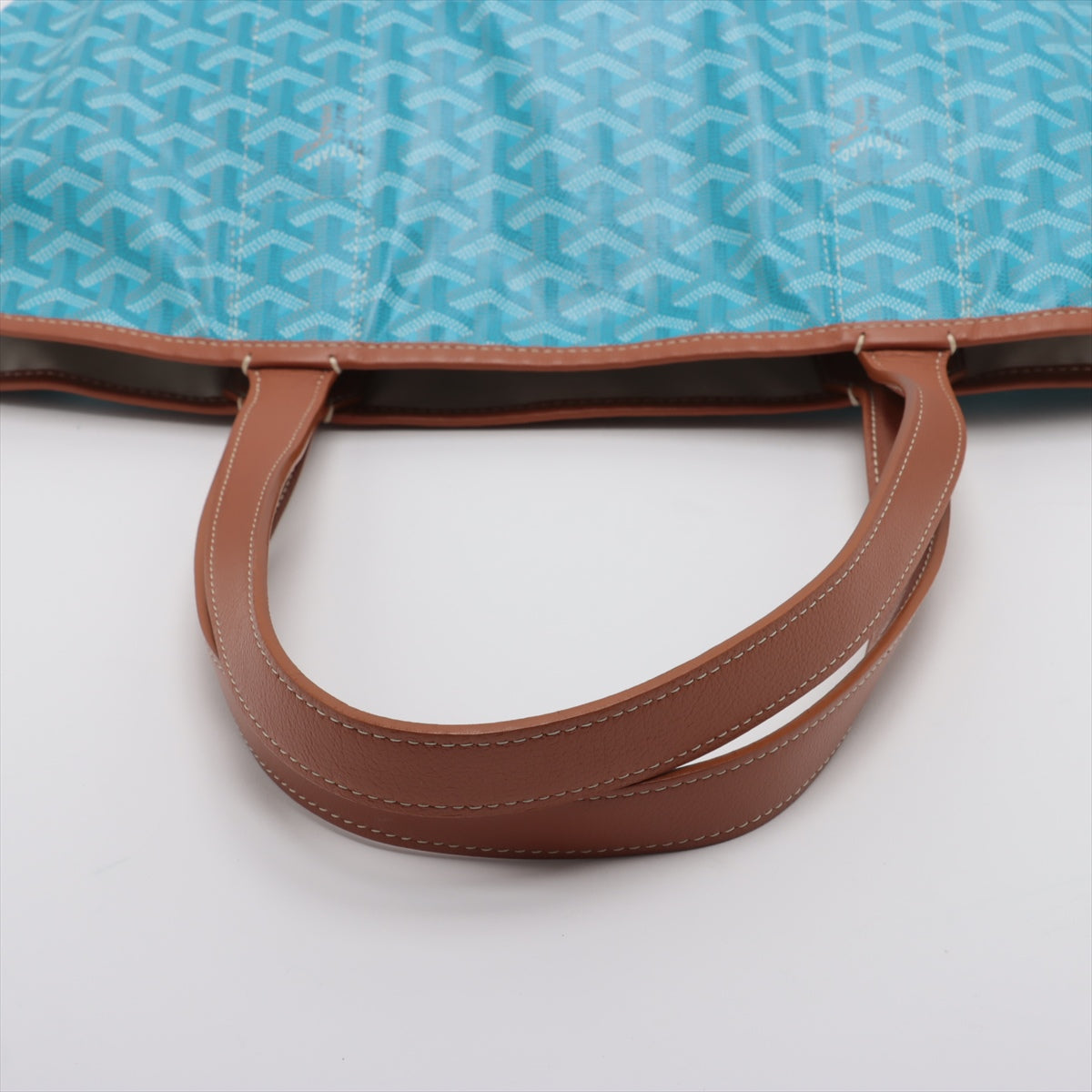 Goyard Belharra Tote Bag Turquoise & Tan * PREORDER *