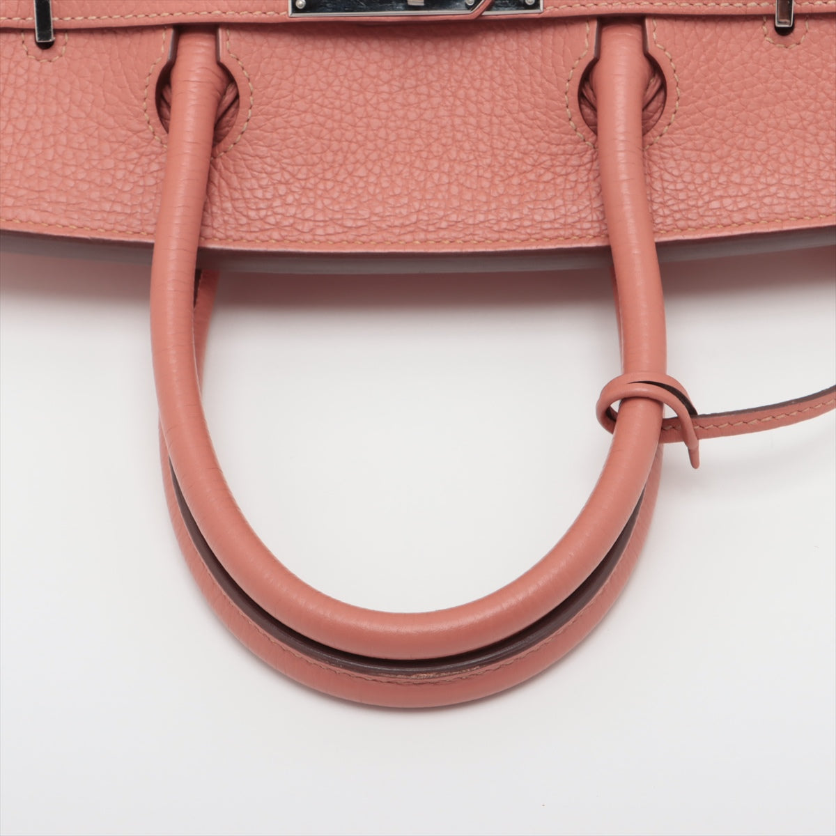 Top Hermes Birkin 30 Taurillon Clemence Handbag Rosy