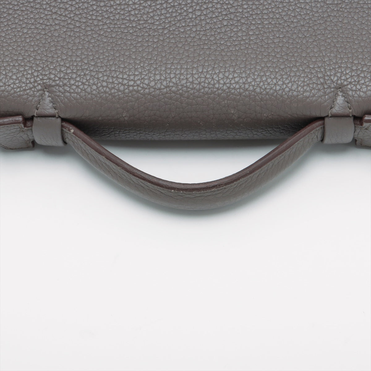 Hermès Sac Depeche 38 Taurillon Clemence Handbag Etain * PREORDER *