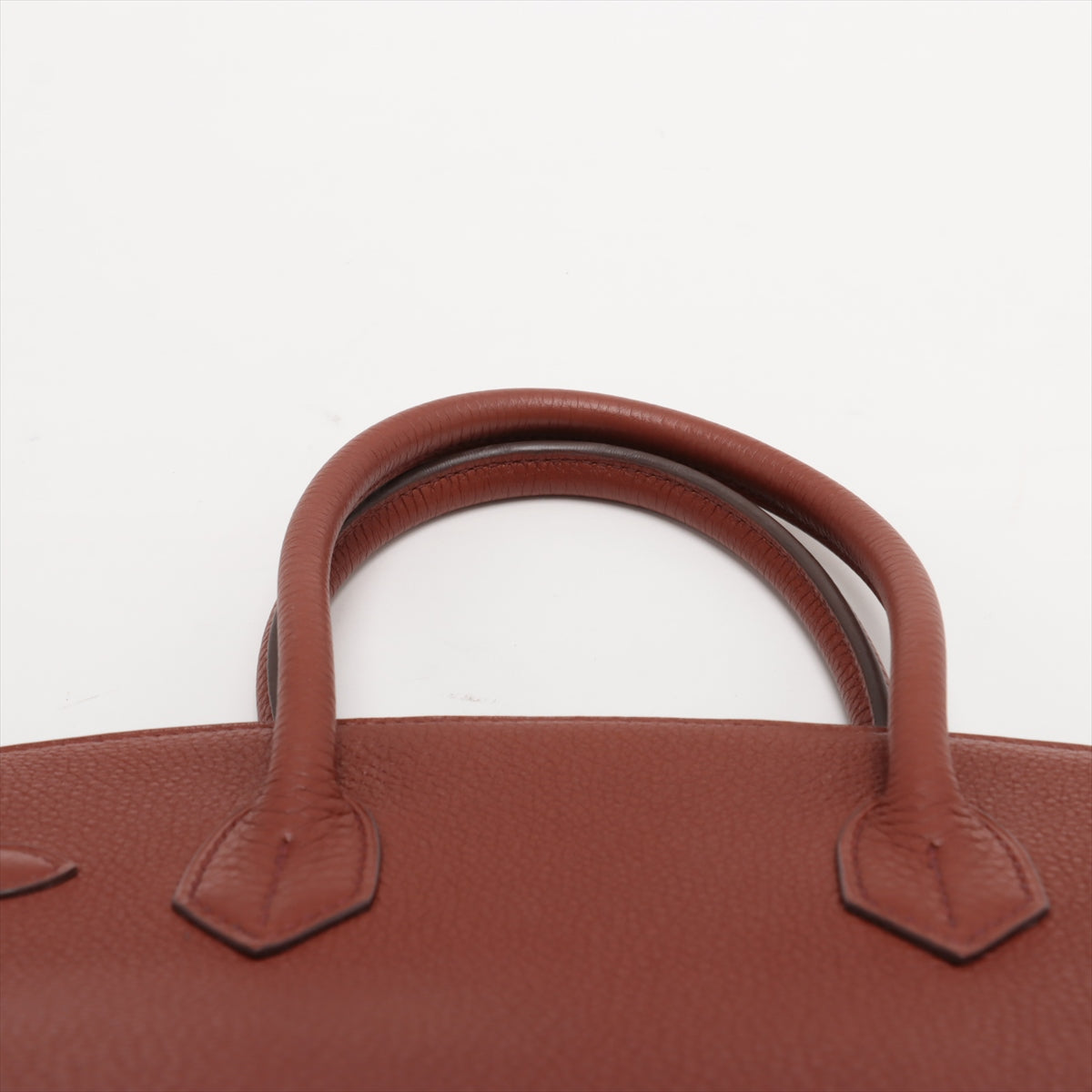 Branded Hermes Birkin 30 Togo Handbag Sienna