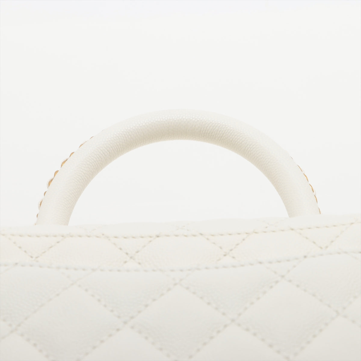 Chanel CC Logo 24 XS  Caviar Skin Chain Shoulder Bag White * PREORDER *
