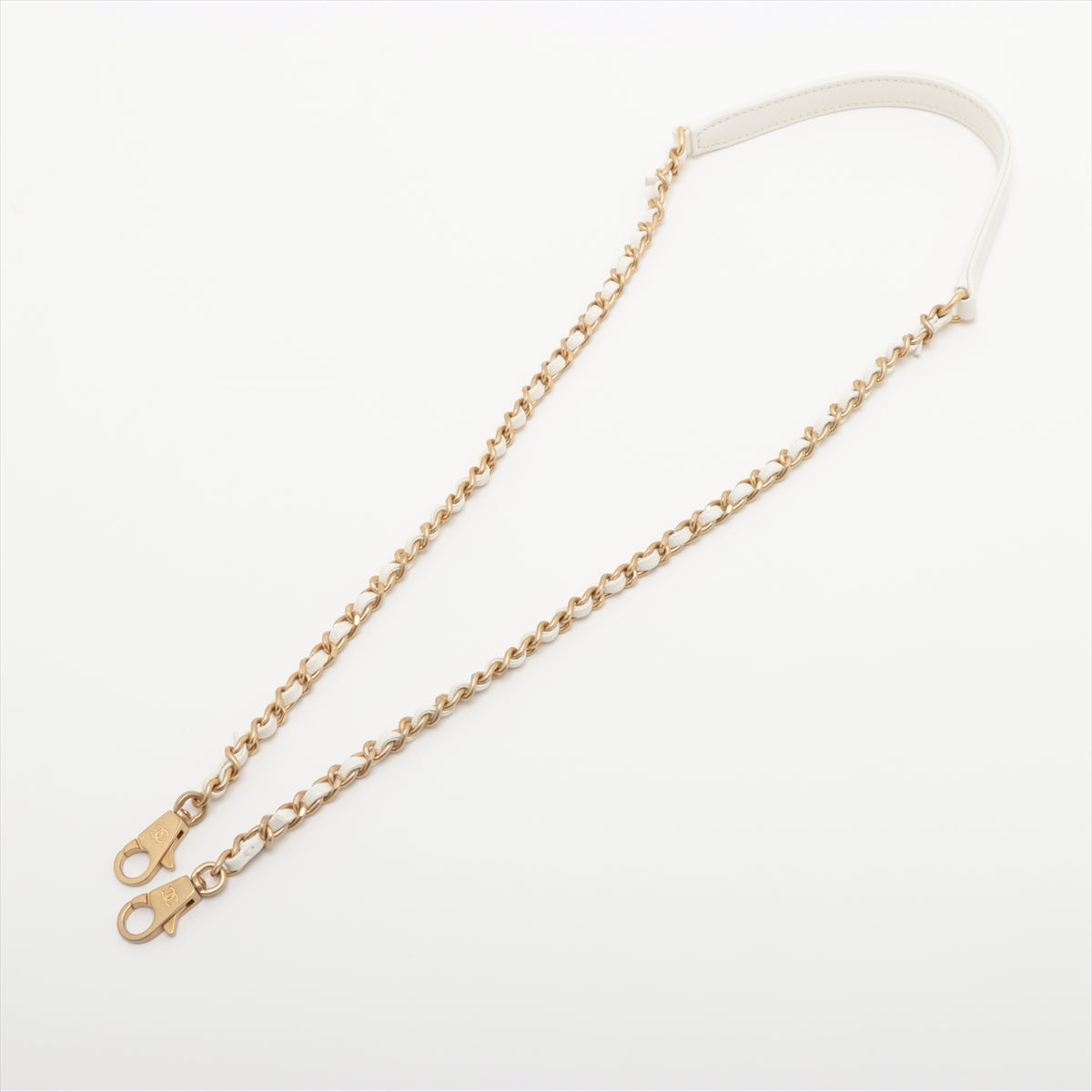 Chanel CC Logo 24 XS  Caviar Skin Chain Shoulder Bag White * PREORDER *