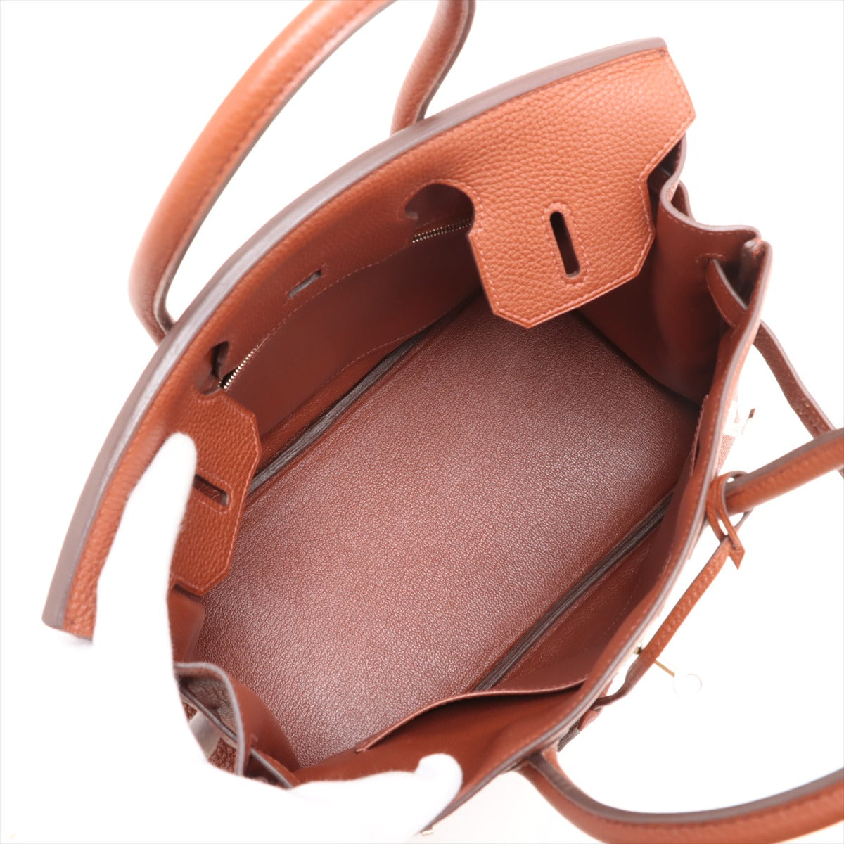 Top rated Hermes Birkin 30 Togo Handbag Sienna