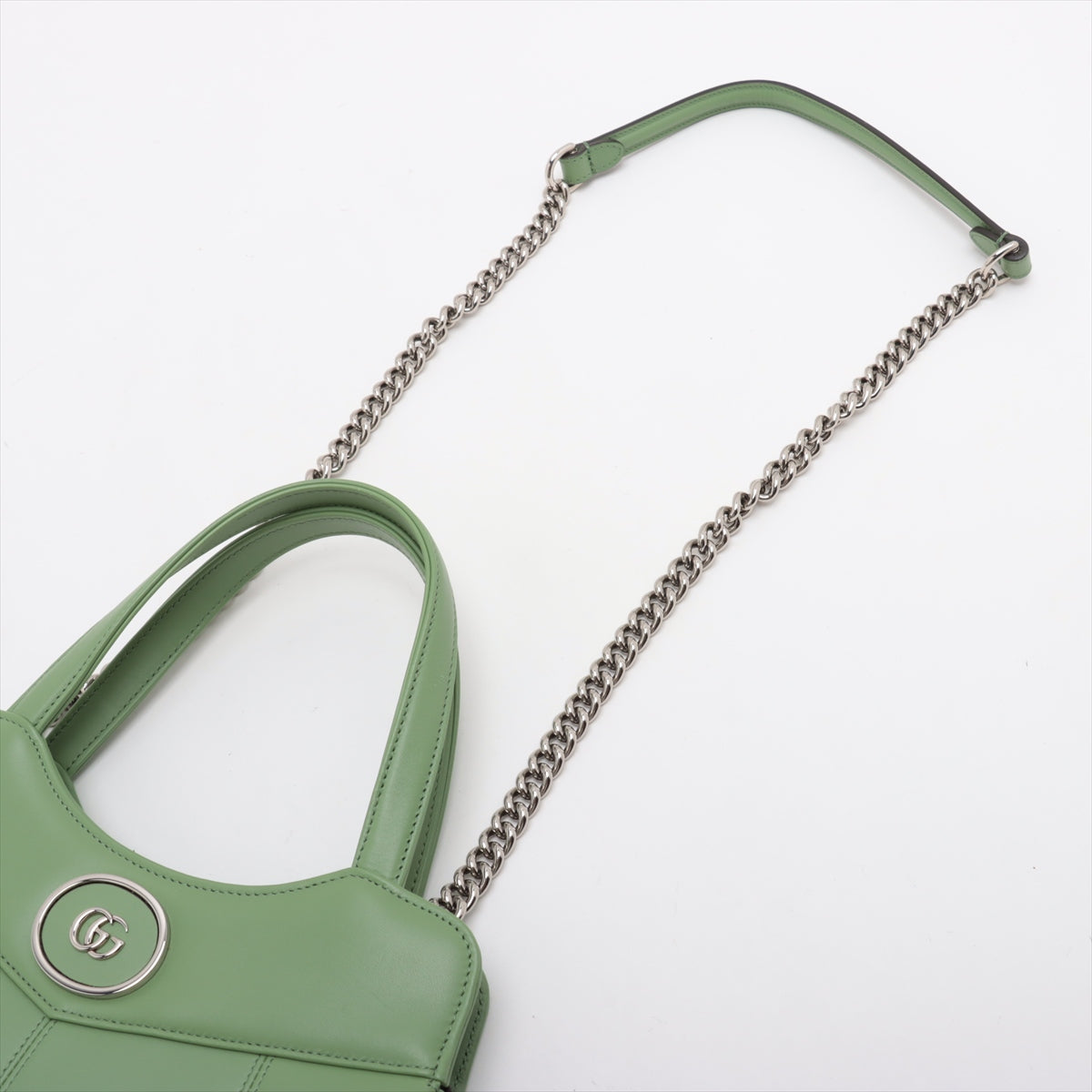 Top rated Gucci Petite GG Small Tote Bag Light Green