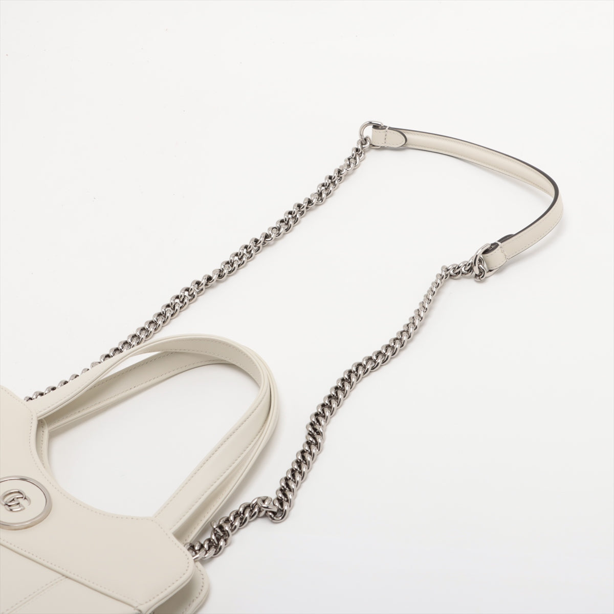 Top rated Gucci Petite GG Small Tote Bag White