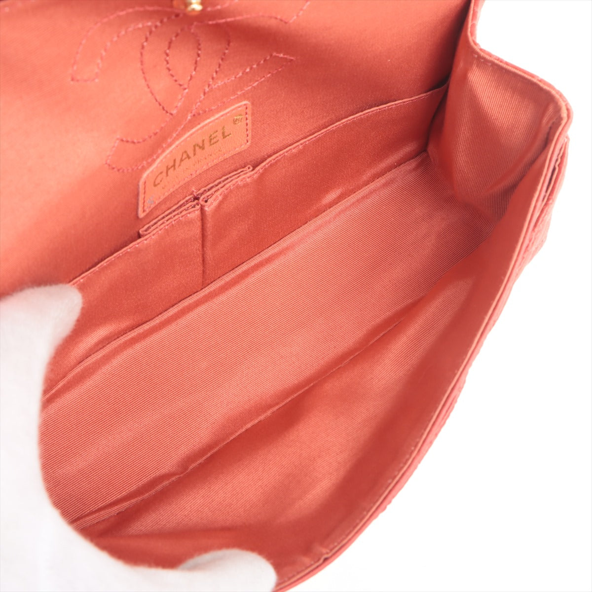 Chanel 2.55 Nylon Double Flap Double Chain Shoulder Bag Red * PREORDER *