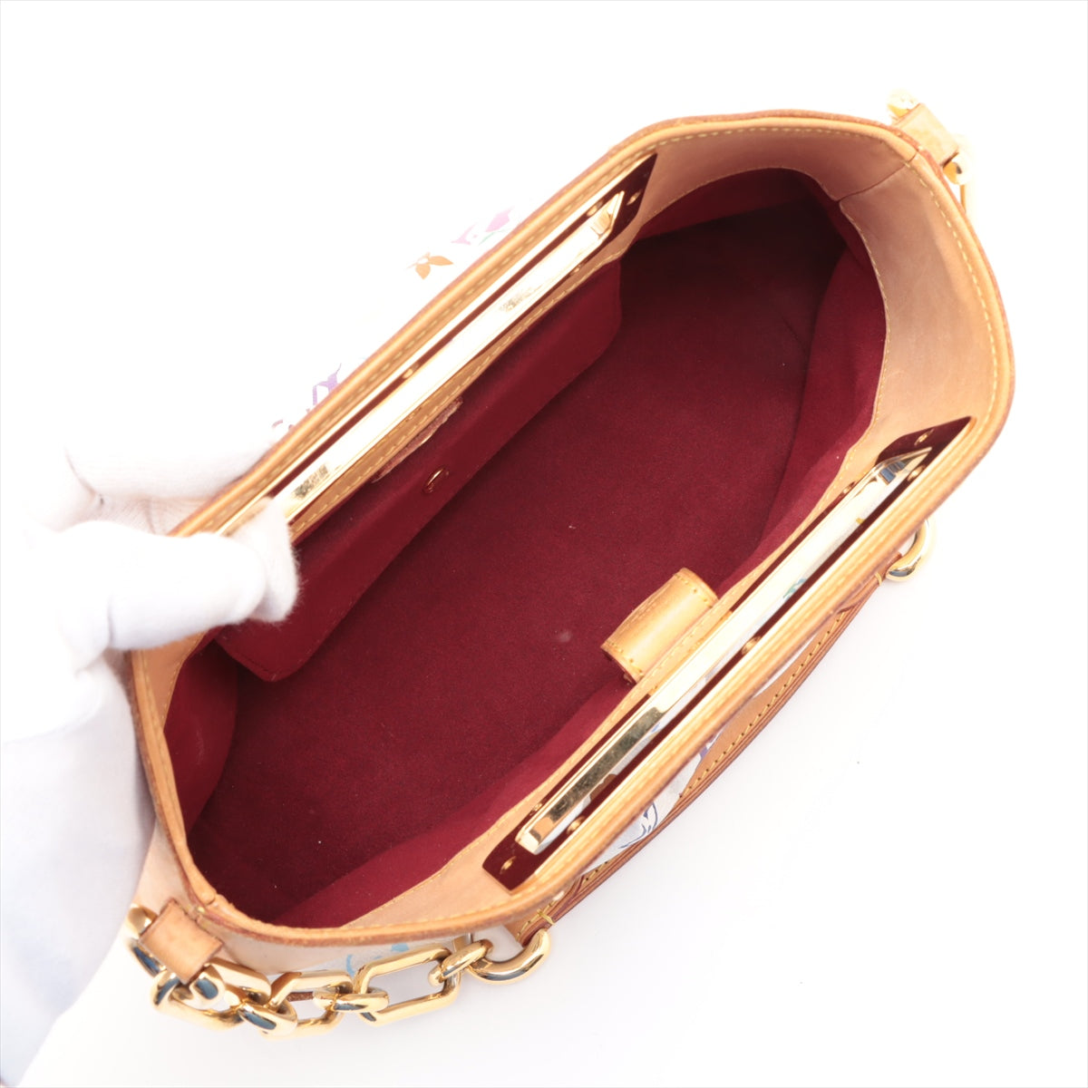 Louis Vuitton Monogram Multicolor Judy MM White * PREORDER *